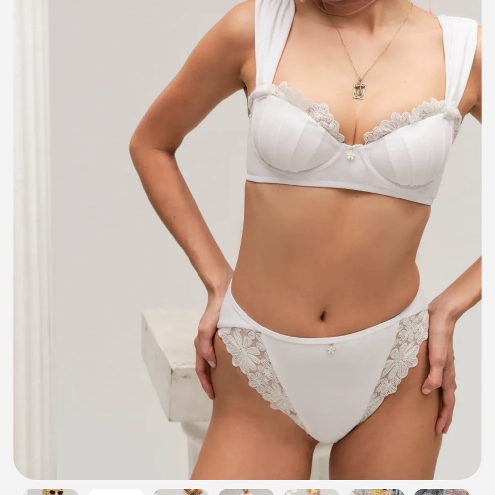 For Love and Lemons Serena Bikini, Size Small
